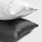 Satin Pillowcase in Charcoal 2 Pack